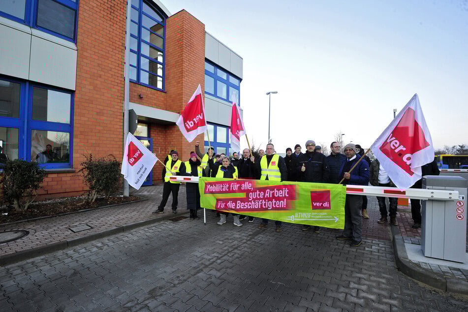 Bereits Anfang Februar gab es einen Streik im ÖPNV.