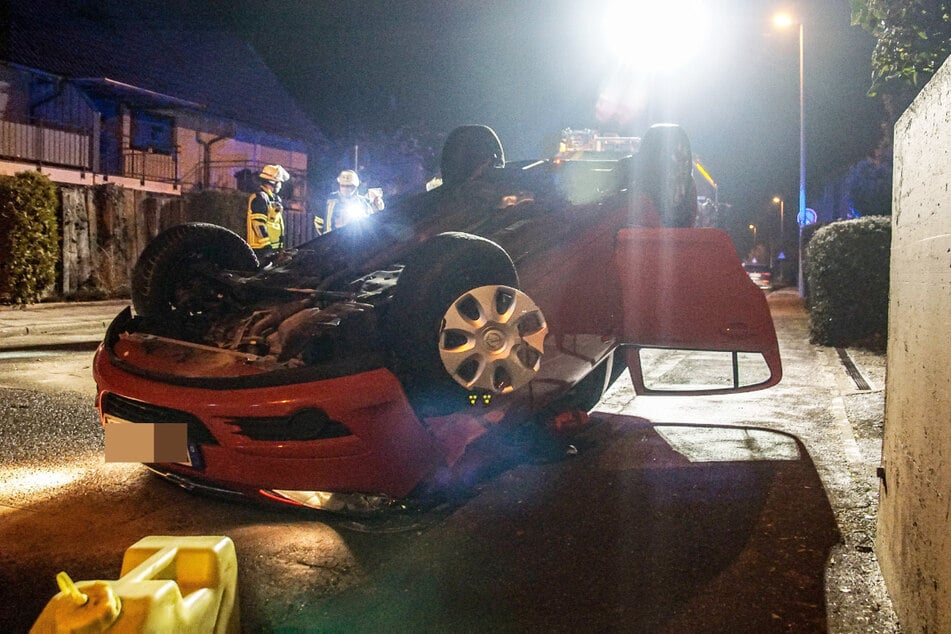 Die Unfallstelle am Samstagmorgen.