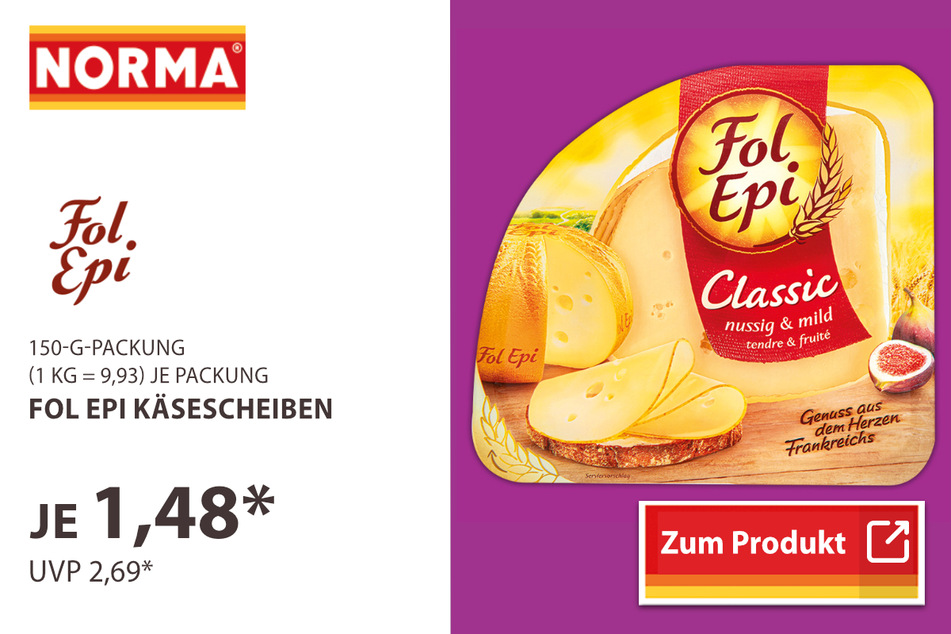 Fol Epi Käsescheiben
