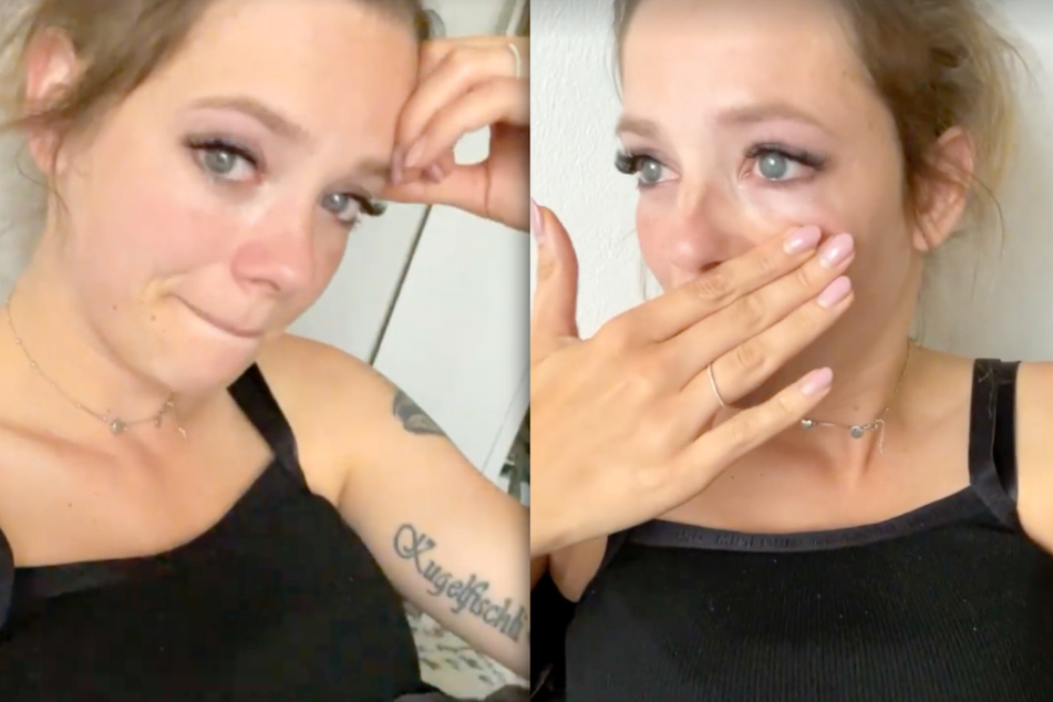 Nachdem die Influencerin in einer Instagram-Story in Tränen ausbrach, machten sich ihre Follower große Sorgen.