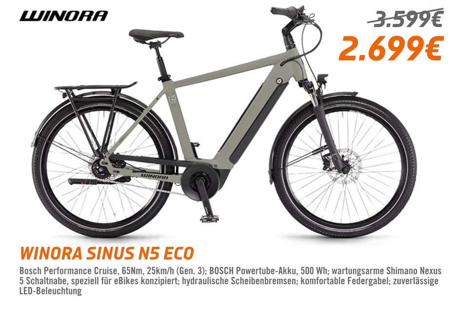 Winora SINUS N5 Eco