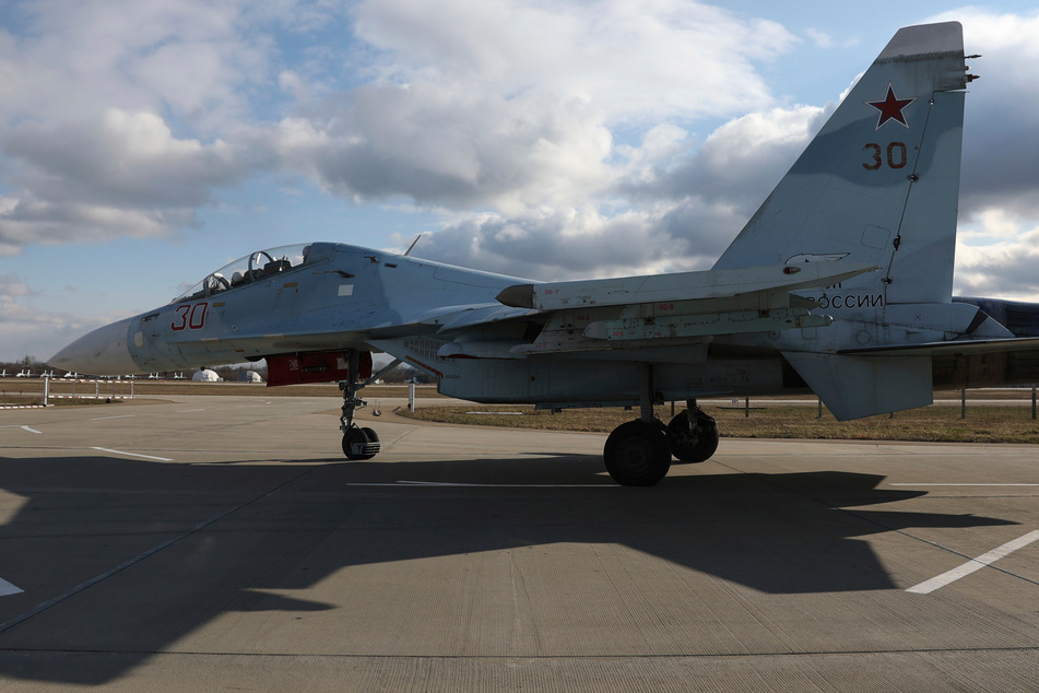 Ein Jagdflugzeug vom Typ Su-30 soll laut Russland im Einsatz gewesen sein.