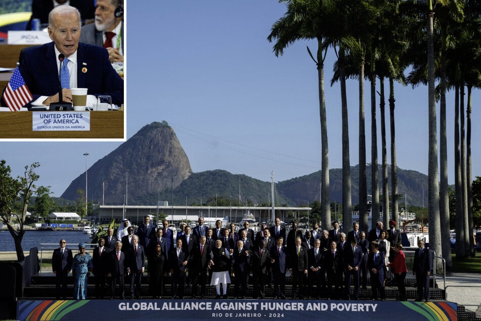 Where's Joe? G20 leaders take group photo without Biden