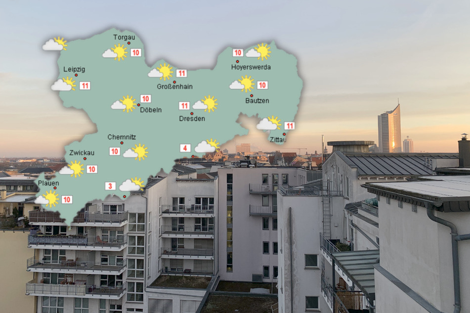 Hoch bringt kalte Luft: So wird das Wetter zum Wochenstart in Sachsen