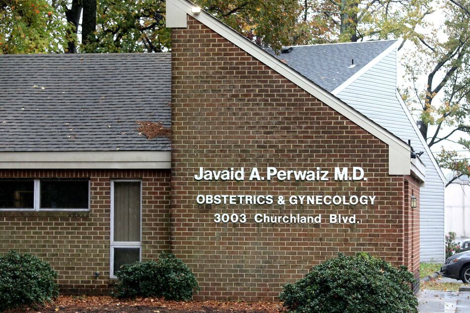 The office of Javaid Perwaiz in Chesapeake, Viriginia.