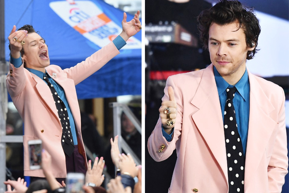 Harry Styles helped a fan come out during his concert at Wembley Stadium on Saturday.