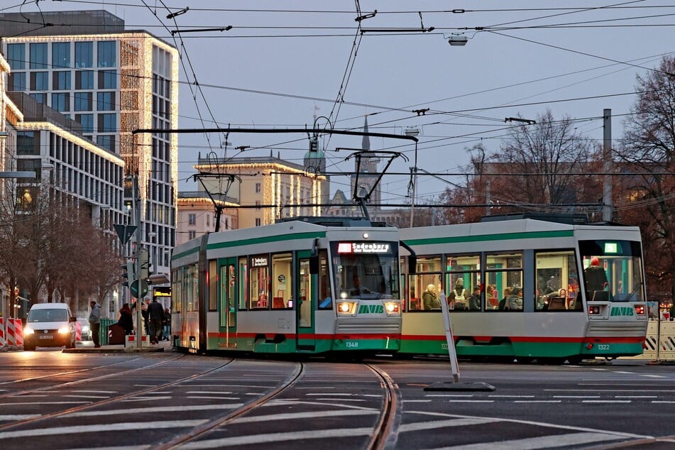 In Magdeburg-Buckau fahren die Straßenbahnen am Sonntag anders.
