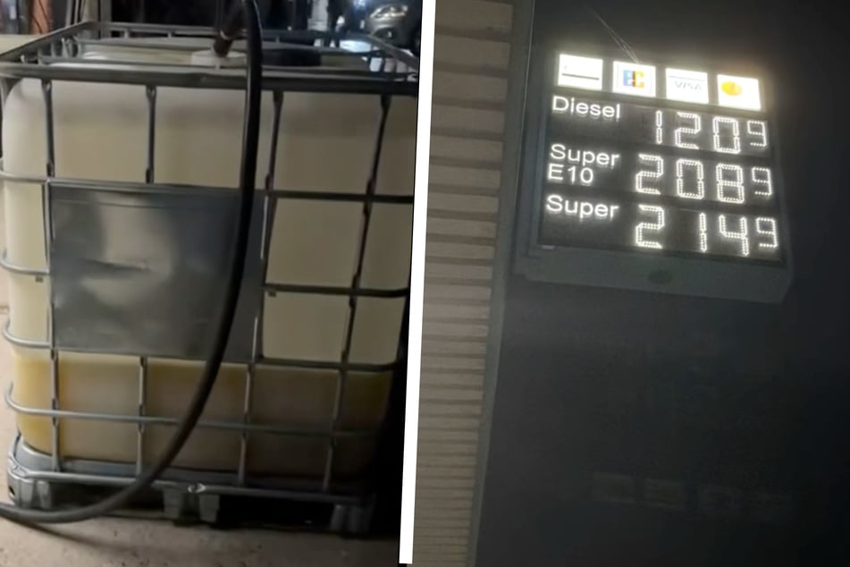 Riesen Andrang auf deutsche Tankstelle nach menschlichem Fehler