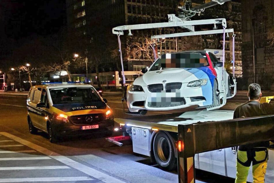 Berlin: Tief, tiefer, zu tief: Polizei kassiert BMW-Boliden ein