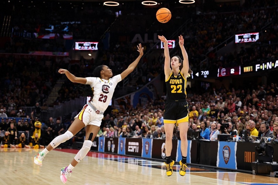 Basketball phenom Caitlin Clark (r.) is preparing for her WNBA debut, and the buzz is at an all-time high for the former Iowa Hawkeye.
