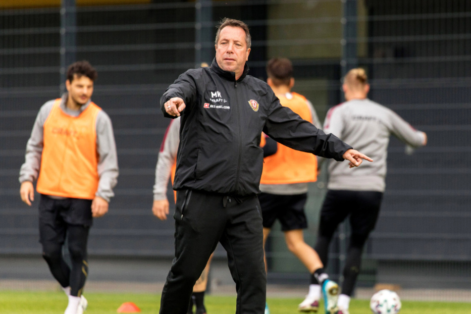 Dynamo-Trainer Markus Kauczinski bleibt in allen Lebenslagen Optimist.