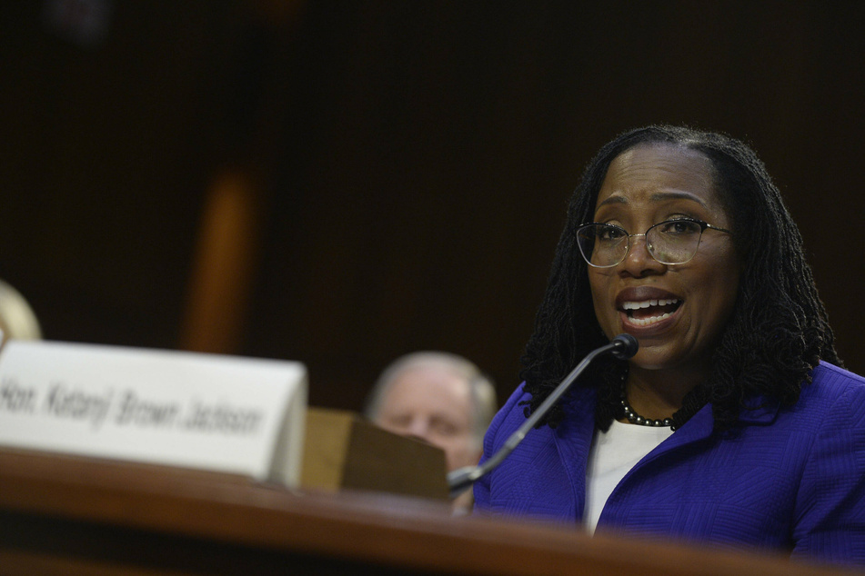 Jackson delivering her opening remarks during the hearing.