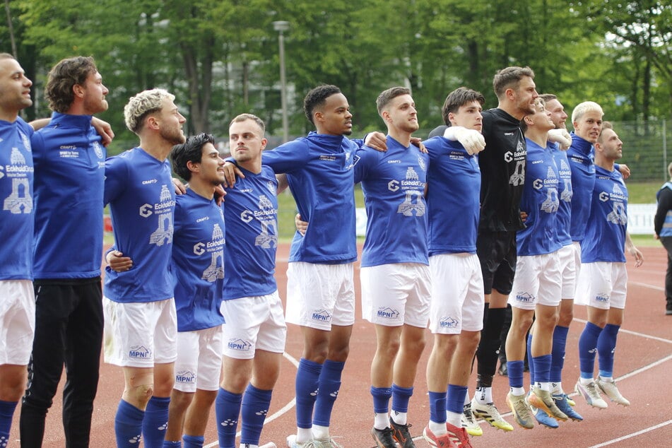 Am Ende war Lok Leipzig mit dem Punkt in Greifswald zufrieden. Am letzten Spieltag hat man die Meisterschaft nun noch in der eigenen Hand.