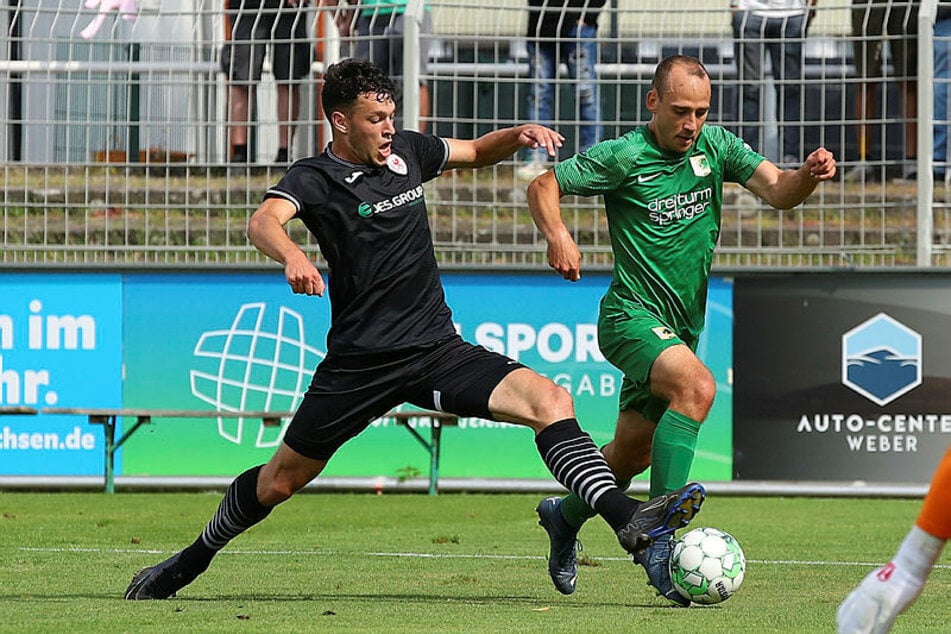 Timo Mauer (r.) brachte Fuchs auf die Palme.