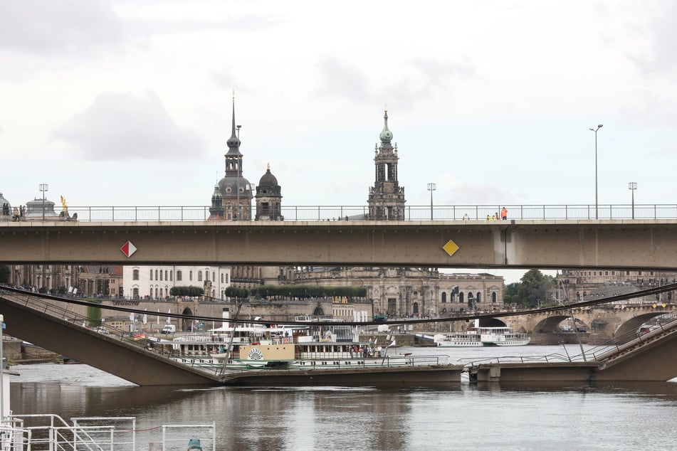 Die Hochwasser-Gefahr für Dresden steigt.