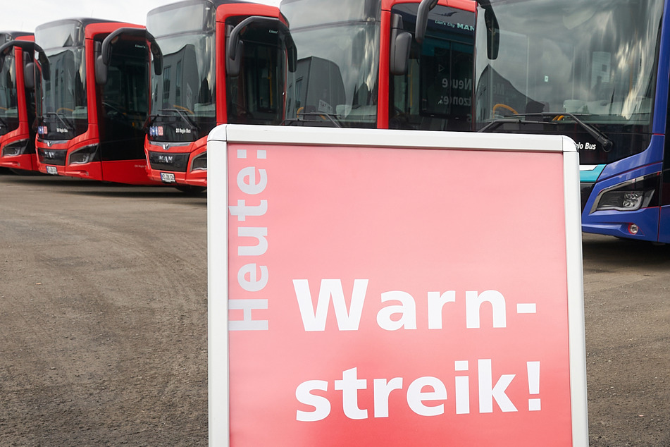 Erneuter Streik im Nahverkehr: Jetzt sind die Busse betroffen