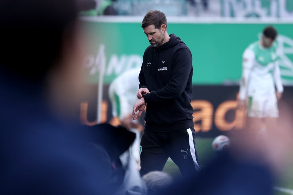 Thomas Kleine (47) ist anscheinend nicht länger Trainer von Greuther Fürth.
