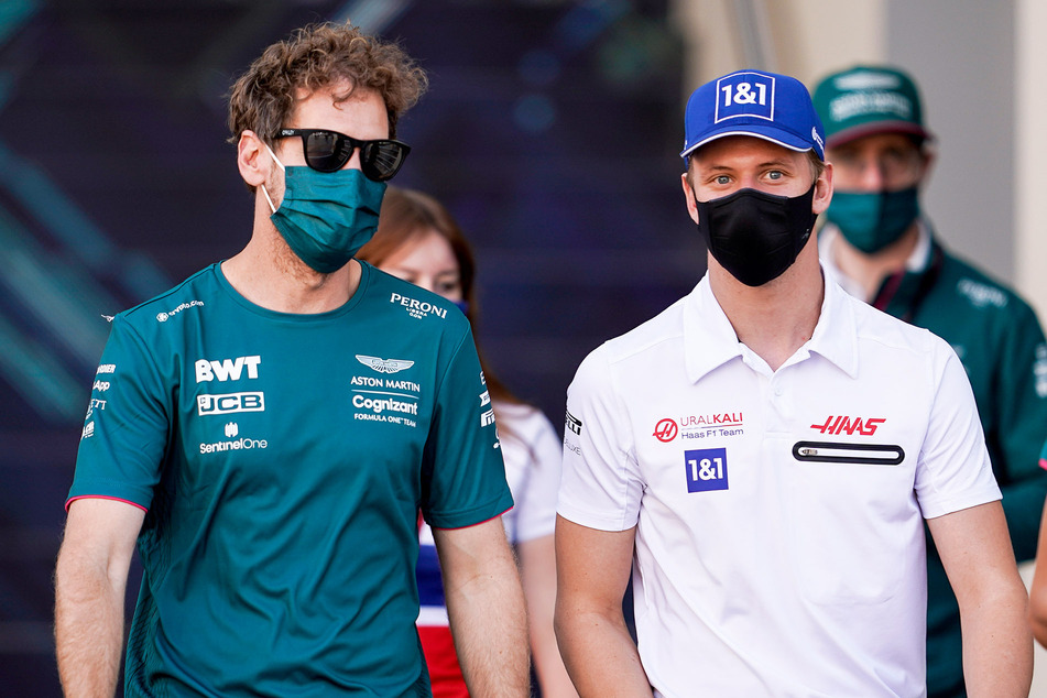 Sebastian Vettel (34) und Mick Schumacher (23) verstehen sich prächtig. Sind sie bald schon Kollegen im selben Team?