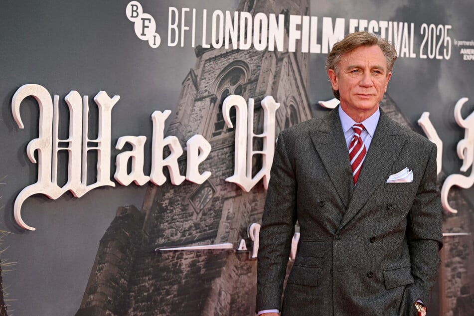 Daniel Craig leads the new Knives Out film, Wake Up Dead Man, which debuts next month.