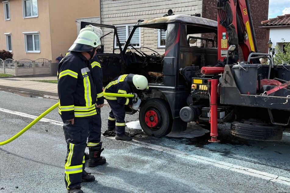 Die Feuerwehr konnte den Brand löschen.