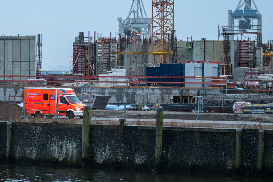 Tödlicher Unfall in der Hafencity: Bauarbeiter stürzt in die Tiefe