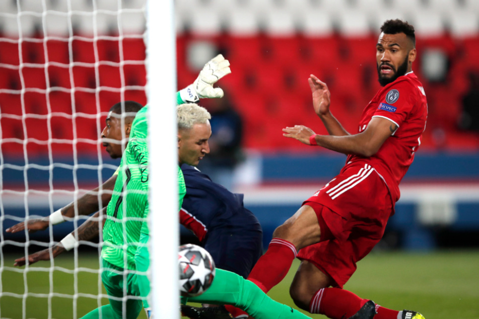 Eric Maxim Choupo-Moting (32, r.) erzielt den Treffer zum 1:0 für die Bayern. Am Ende reichte das Tor nicht für ein Weiterkommen in der Champions League.