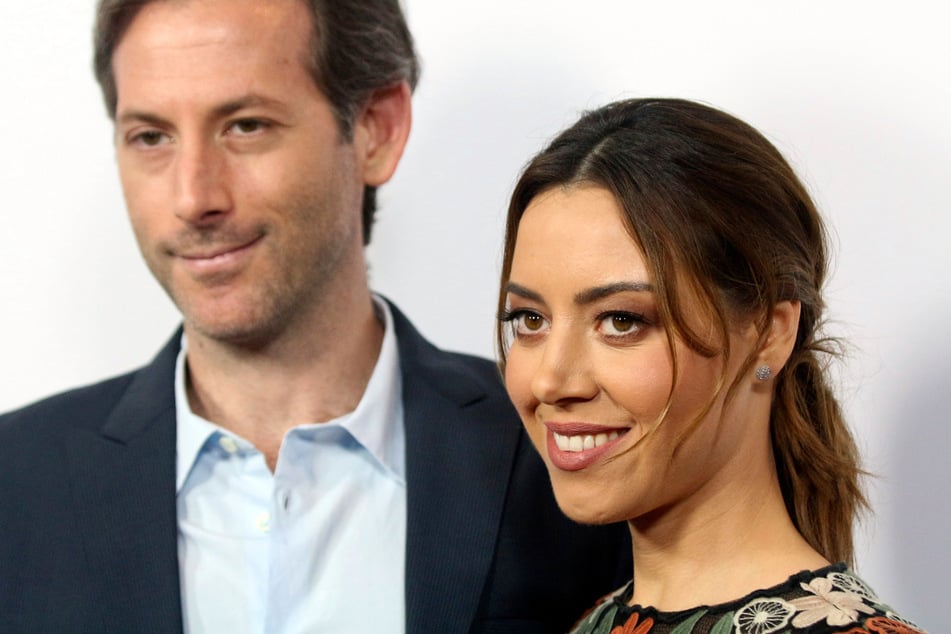 Aubrey Plaza (40) und Jeff Baena (†47) bei der Premiere von "The Little Hours" auf dem Los Angeles Film Festival 2017.