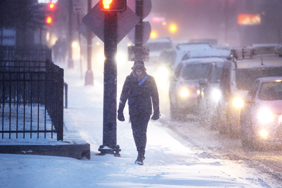 In den USA wüten heftige Schneestürme bei bis zu -48 Grad.
