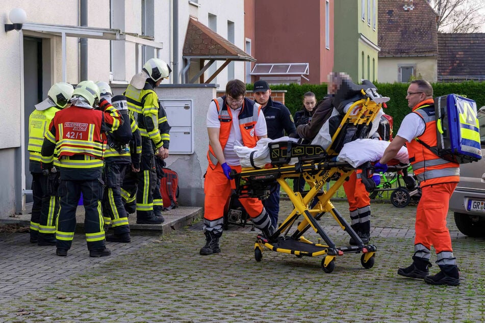 In Zittau kam es am Donnerstag aufgrund von angebranntem Essen zu einem Rettungseinsatz.