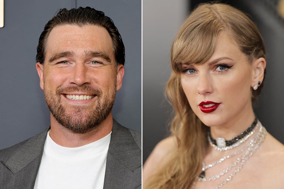 Taylor Swift (r.) and Travis Kelce have continued their downtime travels with another romantic date – this time in Florida!