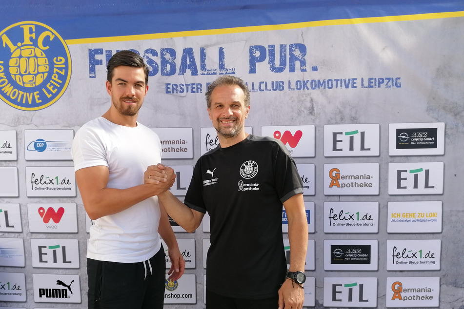 Mike Egsleder (27,l.) hat bereits 205 Regionalligaspiele auf dem "Buckel".