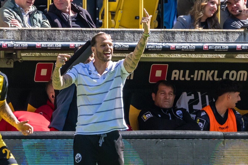 Seinen Trainerjob beim SV Sandhausen pausiert Dennis Diekmeier (35) aktuell.