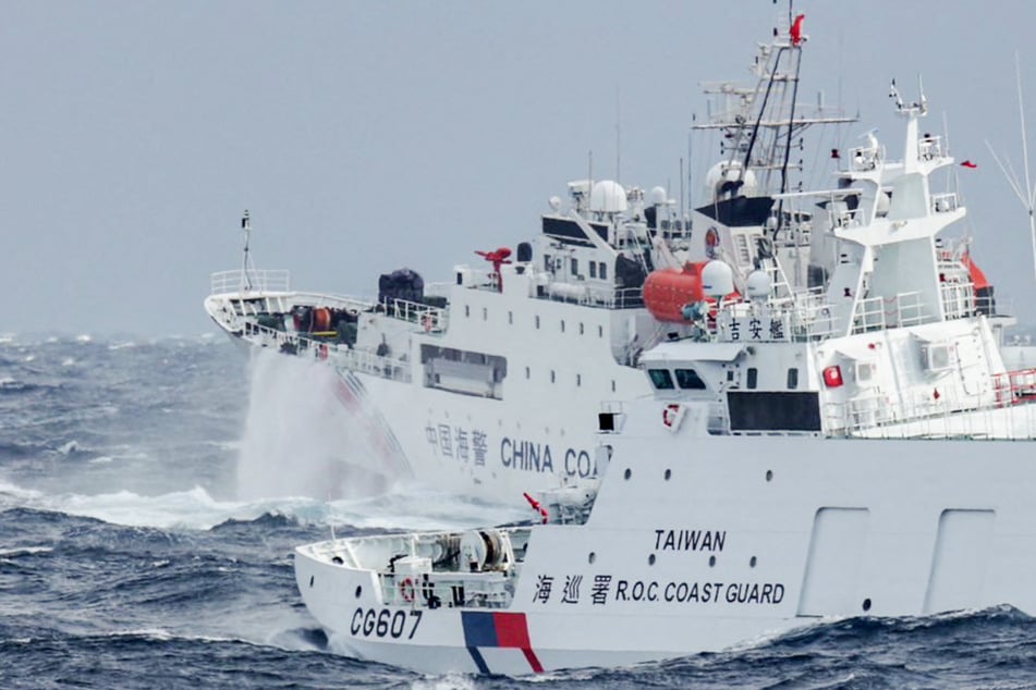 Taiwan said Sunday it had detained a Chinese boat suspected of illegally supplying fuel to fishing boats trespassing in Taiwanese waters, the coast guard said (file photo).