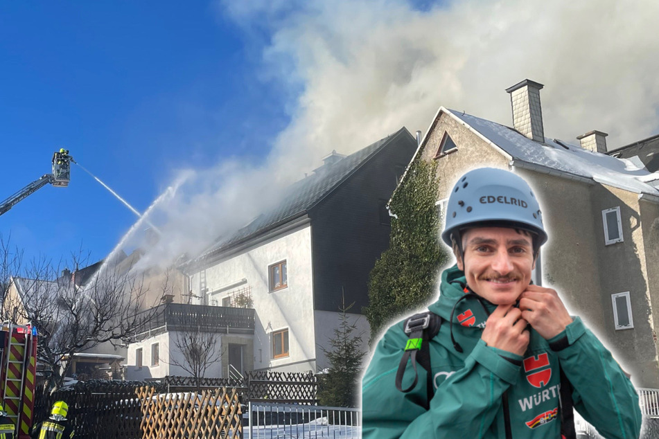 Riesige Anteilnahme nach Hausbrand: Skispringer Richard Freitag sammelt Spenden für Trainer