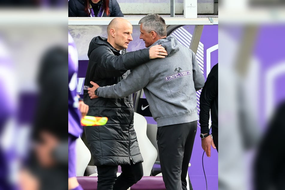 Matthias Heidrich (47) und Jens Härtel (55) sind im regen Austausch miteinander.