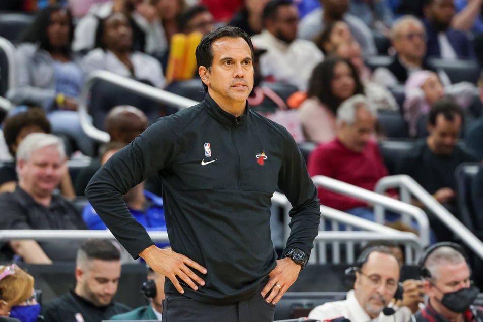 Heat coach Erik Spoelstra is keeping his eyes on the Hawks' Trae Young as the series progresses.