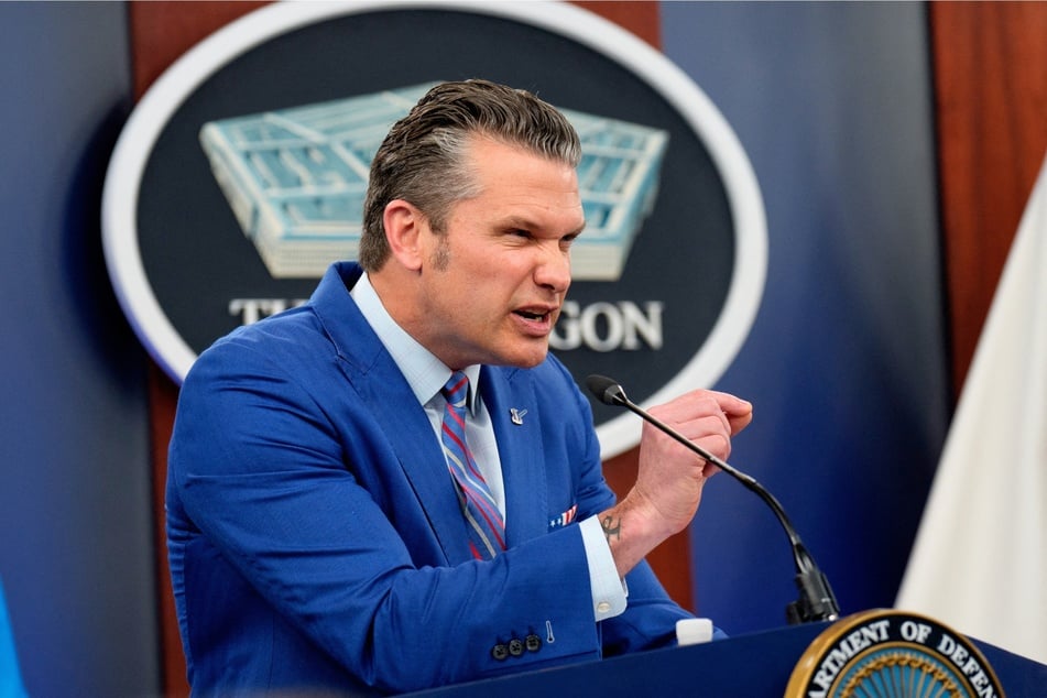 During a press conference on Thursday, Defense Secretary Pete Hegseth lectured the press for not sharing more news stories celebrating America.