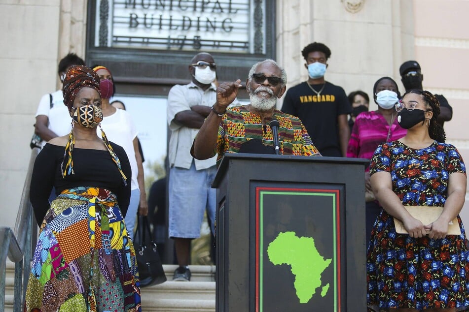 African People's Socialist Party Chairman Omali Yeshitela co-founded the African People's Socialist Party in 1972.