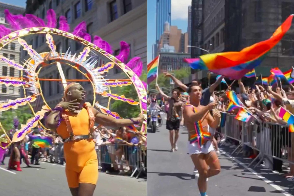 New York's 55th annual Pride March, which is one of the largest of its kind in the world, has the 2024 theme "Reflect. Empower. Unite."