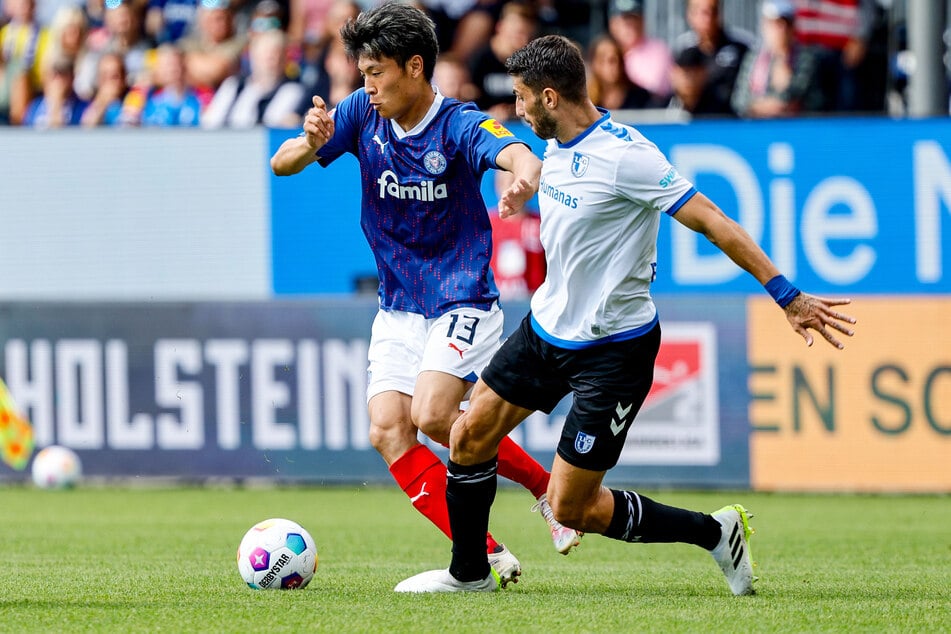 Christiano Piccini (31, r.) war seit September 2022 Teil des 1. FC Magdeburg.