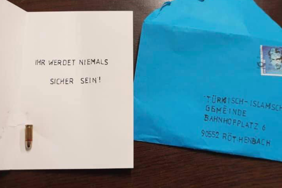 "Ihr werdet niemals sicher sein!": Brief mit Patrone bedroht bayerische Gemeinde