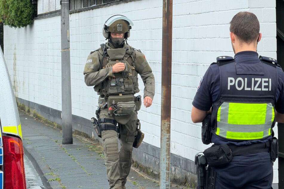 Auch SEK-Kräfte wurden angefordert.