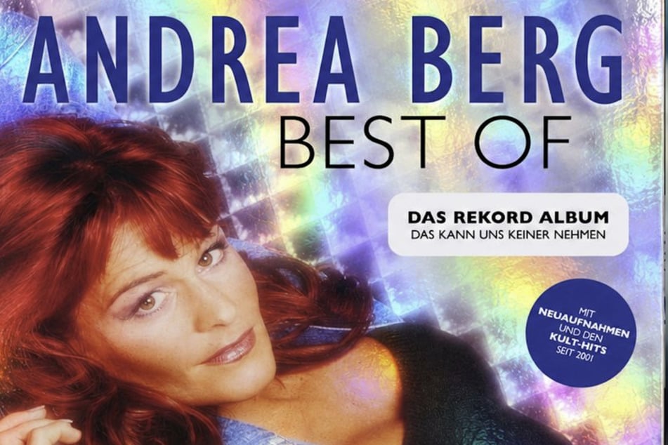 Das Cover des neuen Albums von Schlagersängerin Andrea Berg mit dem Titel: "Best Of – Das Rekord Album.