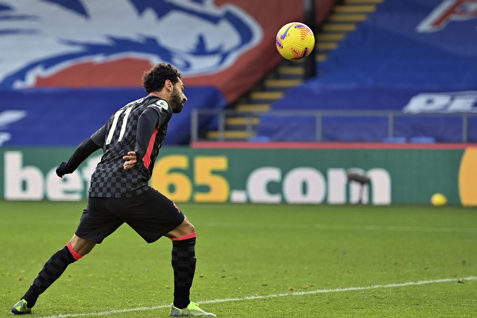 Stürmer-Star Mohamed Salah traf gegen Crystal Palace gleich doppelt.