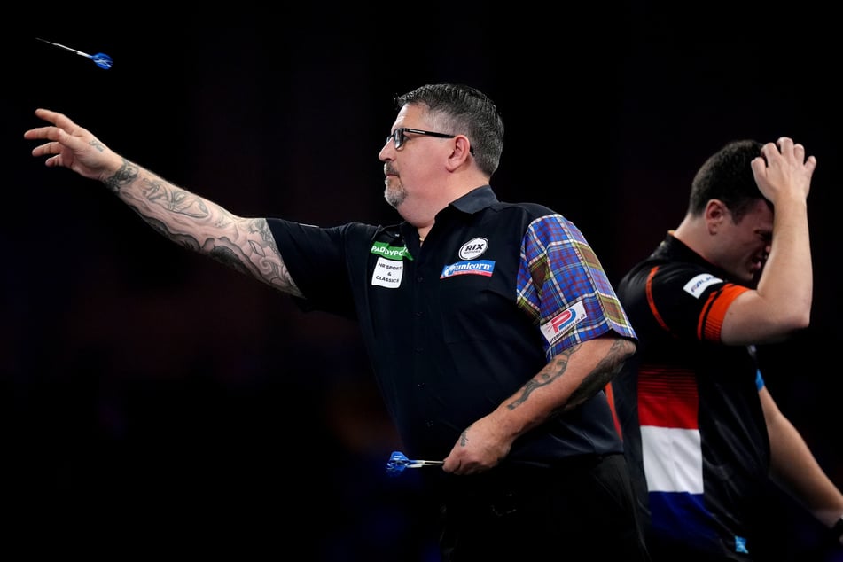 Auch für den zweifachen Weltmeister Gary Anderson (54) ist früh Schluss.