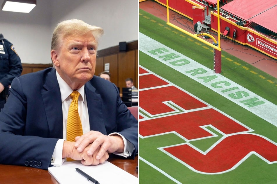 As President Donald Trump is expected to attend the upcoming Super Bowl, the NFL announced they will be removing their "End Racism" end zone messages.