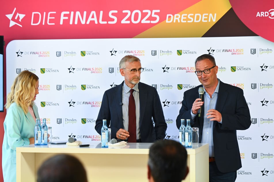 Armin Schuster (63, M.) will Sachsen für Großveranstaltungen in Stellung bringen.