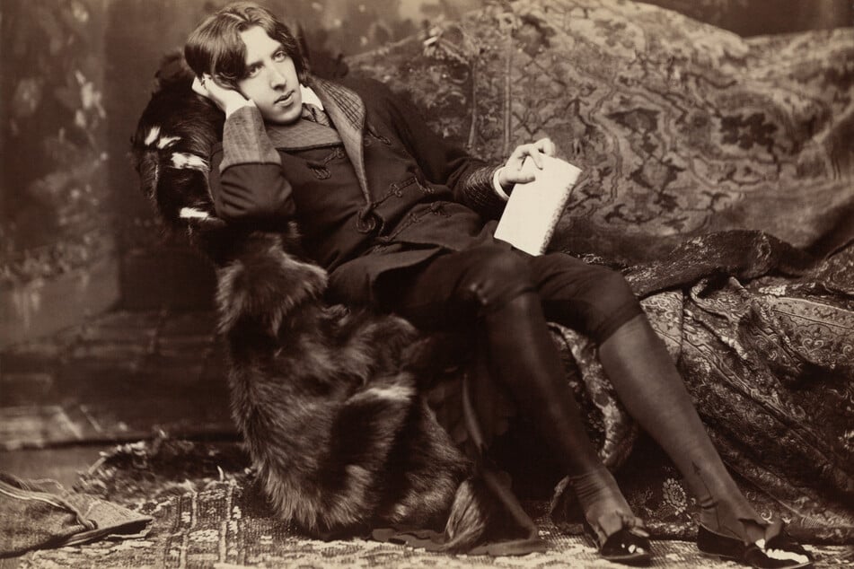 Der Schriftsteller Oscar Wilde etwa um 1882.