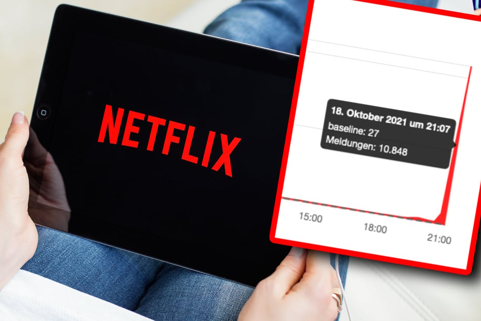 Am Abend meldeten Tausende Nutzer Störungen bei Netflix.
