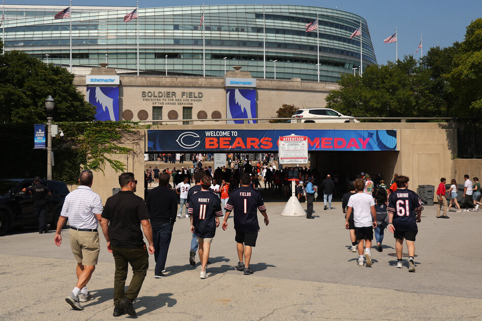Soldier Field, the Chicago Bears' home stadium, was hit by a heist that saw $100,000 in equipment stolen.
